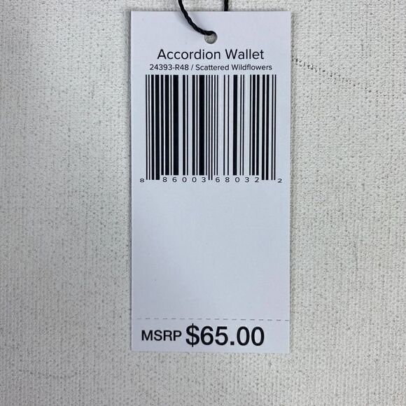 Vera Bradley Accordian Wallet NWT - Picture 5 of 5